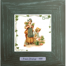 Frances Brundage «Le Jardinier» картина винтаж купить в подарок